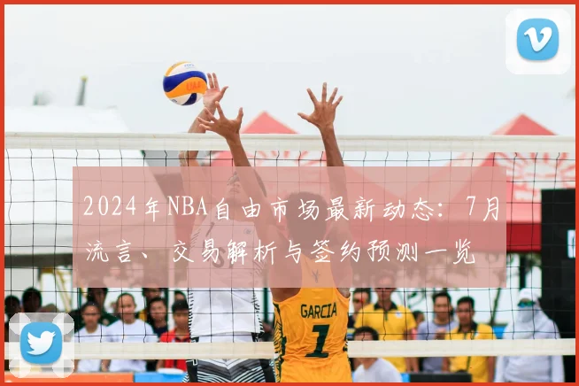 2024年NBA自由市场最新动态：7月流言、交易解析与签约预测一览